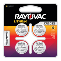 Piles bouton au lithium CR2032, 3 V Equipex