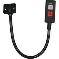 LED Gooseneck Maplight, 1 W, LED, 12" Neck, Black Equipex