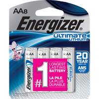 Batteries au lithium Ultimate, AA, 1,5 V Equipex
