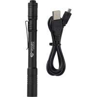 Lampe de poche stylo USB Stylus Pro, DEL, 350 lumens, Corps en Aluminium, piles Rechargeable, Compris Equipex