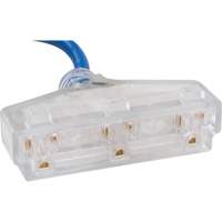 Cordon rallonge en caoutchouc TPE avec indicateur lumineux, Toutes saisons, SJEOW, AWG 14/3, 15 A, 3 prise(s), 25' Equipex