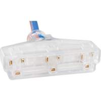 Cordon rallonge en caoutchouc TPE avec indicateur lumineux, Toutes saisons, SJEOW, AWG 12/3, 15 A, 3 prise(s), 25' Equipex