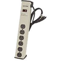 Barre de limiteur de surtension, 6 Prises, 900 J, 1500 W, Cordon 6' Equipex