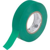 Ruban isolant, 19 mm (3/4") x 18 m (60'), Vert, 7 mils Equipex