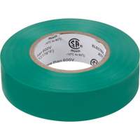 Ruban isolant, 19 mm (3/4") x 18 m (60'), Vert, 7 mils Equipex
