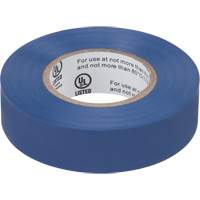 Ruban isolant, 19 mm (3/4") x 18 m (60'), Bleu, 7 mils Equipex