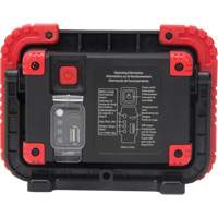 Lampe de travail portative, DEL, 10 W, 1000 lumens, Boîtier en Plastique Equipex