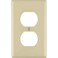 Plaque murale pour prise double Equipex