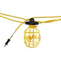 Courroie de lumi&egrave;res moul&eacute;e et robuste, 5 Lumi&egrave;res, 600" lo, Boîtier en Plastique Equipex