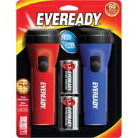 Eveready&reg; General Purpose Flashlight Kit, LED, 25 Lumens, D Batteries Equipex