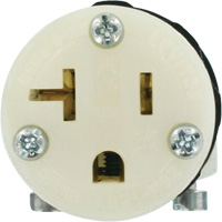 Hospital Grade Extension Plug Connector, 5-20R, Nylon Equipex