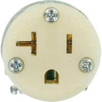 Hospital Grade Extension Plug Connector, 5-20R, Nylon Equipex