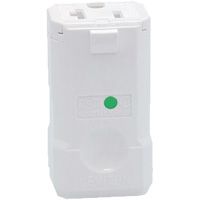 Hospital Grade Plug Connector, 5-20R, Nylon Equipex