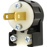 Hospital Grade Extension Plug, Nylon, 15 A, 125 V Equipex