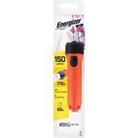 Intrinsically Safe&reg; Handheld Flashlight, LED, 150 Lumens, D Batteries Equipex