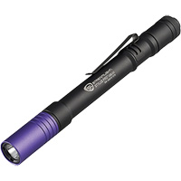 Lampe stylo UV avec port de recharge micro USB Stylus Pro, DEL, Corps en Aluminium, piles Rechargeable, Compris Equipex