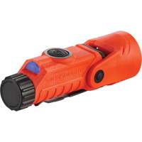 Vantage&reg; 180 X Multi-Fuel Helmet/Right Angle Flashlight, LED, Rechargeable/CR123A Batteries, Nylon Polymer Equipex