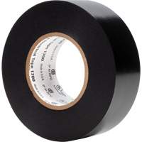 Ruban isolant en vinyle 1700 Temflex, 25,4 mm (1") x 20,1 m (66'), Noir, 7 mils Equipex