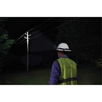 Intrinsically Safe Spot/Flood Headlamp, LED, 310 Lumens, 40 Hrs. Run Time, AAA Batteries Equipex