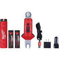 REDLITHIUM USB Utility Hot Stick Light, LED, Rechargeable Batteries, Aluminum Equipex