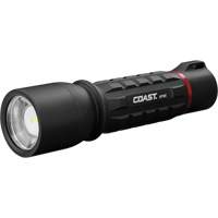 XP9R Dual-Power Flashlight, LED, 1000 Lumens, Rechargeable/CR123 Batteries Equipex