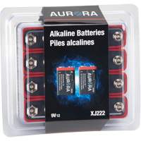 Industrial Alkaline Batteries, 9 V Equipex