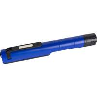 Lampe de poche stylo avec agrafe de poche, DEL, 80 lumens, Piles AAA Equipex