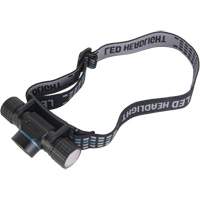 Magnetic Headlamp, LED, 1100 Lumens, 4.5 Hrs. Run Time, Rechargeable Batteries Equipex