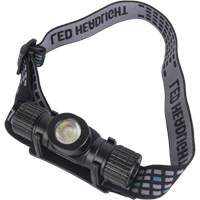 Magnetic Headlamp, LED, 1100 Lumens, 4.5 Hrs. Run Time, Rechargeable Batteries Equipex