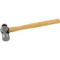 Ball Pein Hammer, 40 oz. Head Weight, Plain Face, Wood Handle Equipex