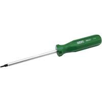 Tournevis tr&egrave;s long pour vis &agrave; t&ecirc;te carr&eacute;e creuse, Tige de #1, Ronde, 10" lo, Prise en Coussin&eacute;e Equipex