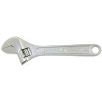 Adjustable Wrench, 24" L, 2-1/2" Max Width, Plain Equipex