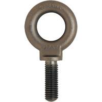 Eye Bolt, 1-11/16" Dia., 2-1/4" L, Uncoated Natural Finish, 10600 lbs. (5.3 tons) Capacity Equipex