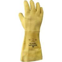 Gants pour usage g&eacute;n&eacute;ral 67NFW, 10/Grand, R&ecirc;vetement Latex de caoutchouc, Enveloppe en Coton Equipex