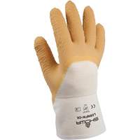 Gants pour usage g&eacute;n&eacute;ral L66NFW, 8/Petit, R&ecirc;vetement Latex de caoutchouc, Enveloppe en Coton Equipex